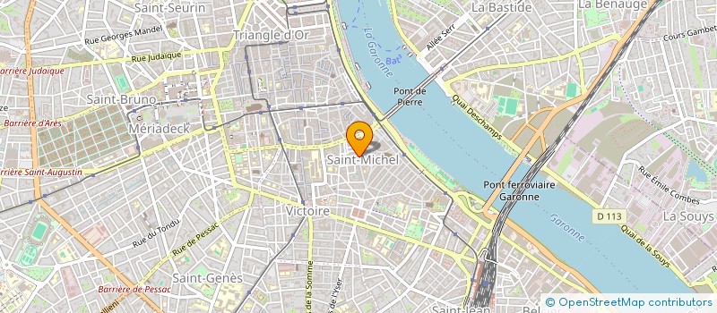 localisation de l'entreprise EKAR à BORDEAUX