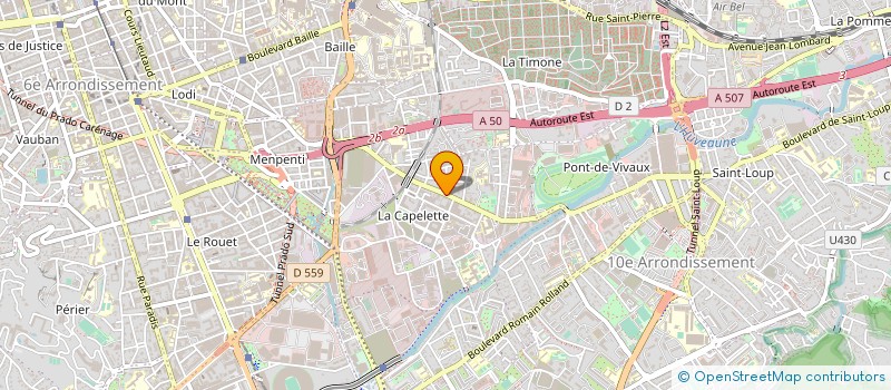 localisation de l'entreprise EKAR RENT à MARSEILLE