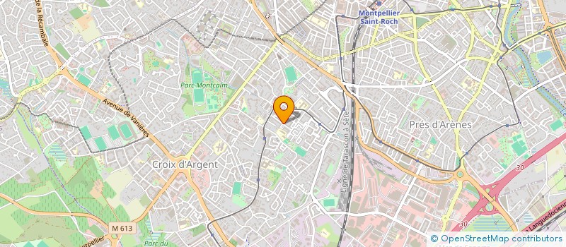 localisation de l'entreprise EKC54 à MONTPELLIER