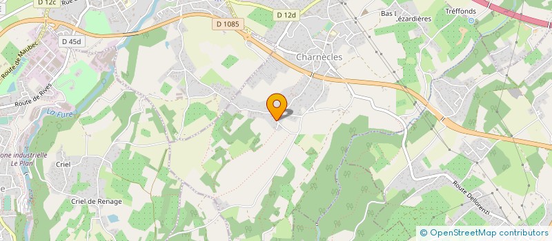 localisation de l'entreprise EKCO  CHARNECLES