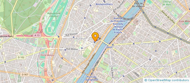 localisation de l'entreprise EKD  PARIS