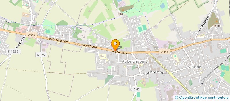 localisation de l'entreprise EKD à AUBERCHICOURT