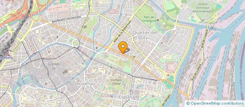 localisation de l'entreprise EKD CONNEXION  STRASBOURG