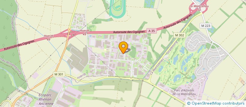 localisation de l'entreprise EKDEUX  HRDT