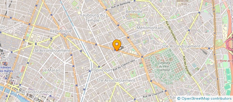 localisation de l'entreprise EKE IMPERIAL PROD  PARIS