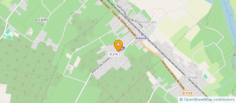 localisation de l'entreprise EKER CONSTRUCTIONS à ARBANATS