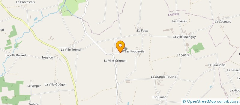 localisation de l'entreprise EKEYA  GUILLIERS