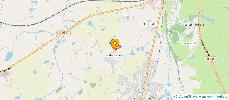 localisation de l'entreprise EKG  BRESSUIRE