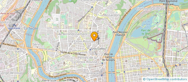 localisation de l'entreprise EKHO à LYON