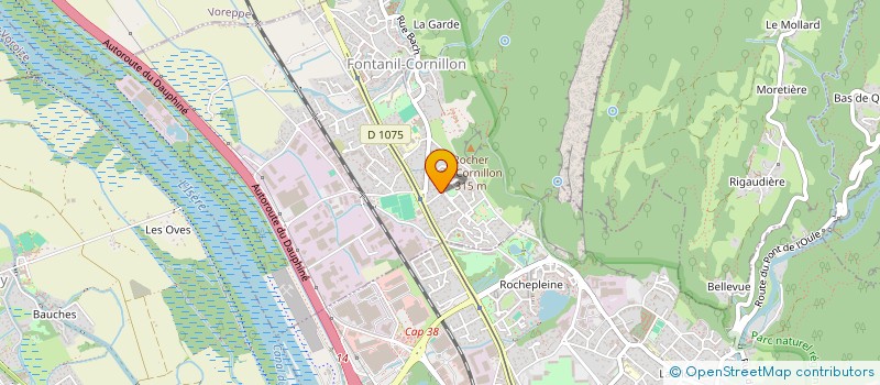 localisation de l'entreprise EKHO  SAINT-EGREVE