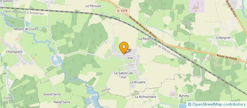 localisation de l'entreprise EKI-IMMO à POLLIAT