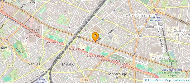 localisation de l'entreprise EKI LIBRE  PARIS