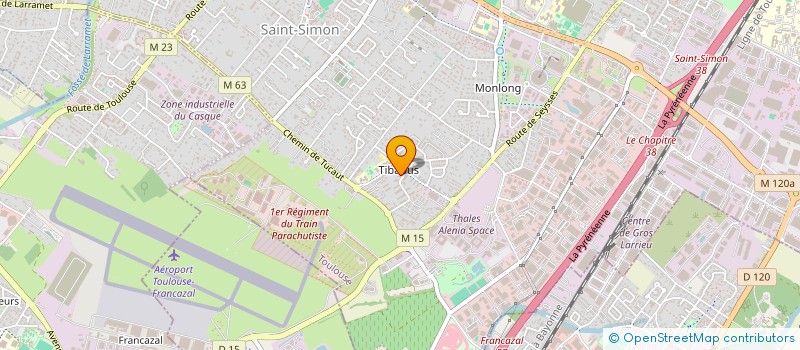 localisation de l'entreprise EKI&SENS à TOULOUSE