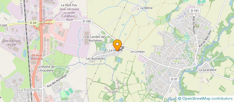 localisation de l'entreprise EKIBE à BELLEVIGNY