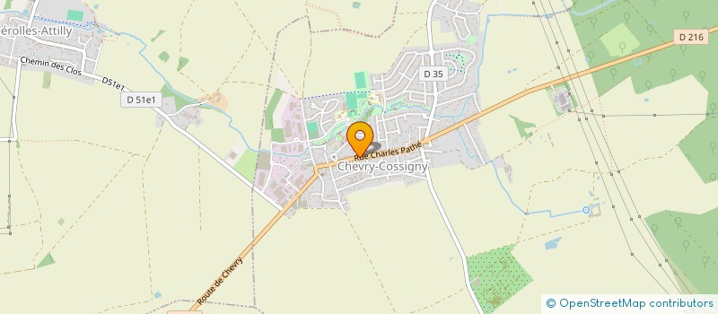 localisation de l'entreprise EKIDOKI PROMOTION  CHEVRY-COSSIGNY