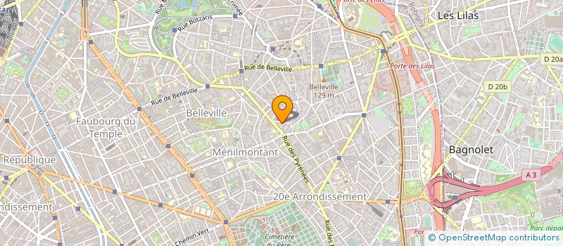 localisation de l'entreprise EKIL TRANSPORT  PARIS