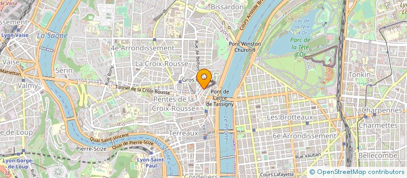 localisation de l'entreprise EKILIBRE à LYON