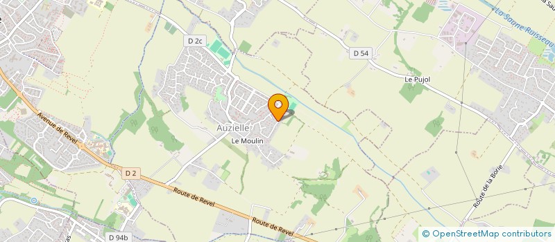 localisation de l'entreprise EKILIBRE  AUZIELLE