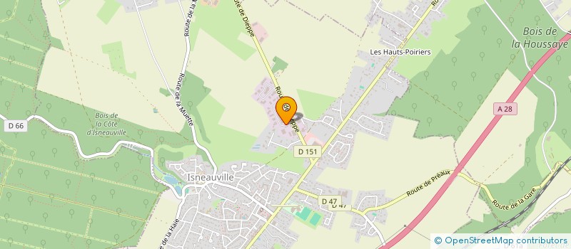 localisation de l'entreprise EKIME  QUINCAMPOIX