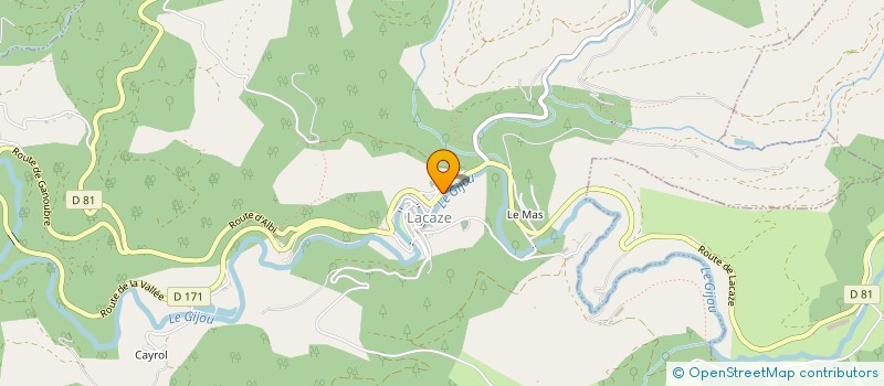 localisation de l'entreprise EKIMO DISTRIBUTION  LACAZE