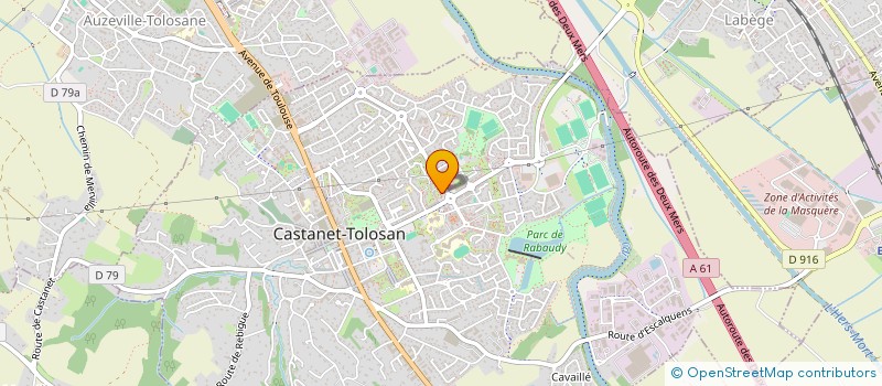 localisation de l'entreprise EKIMUNDI à CASTANET-TOLOSAN