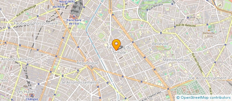 localisation de l'entreprise EKIN  PARIS 10