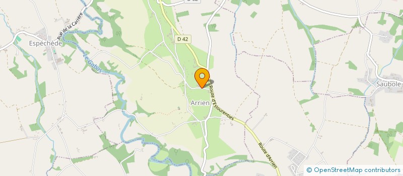 localisation de l'entreprise EKINOX  ARRIEN