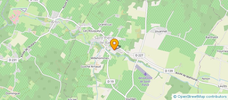 localisation de l'entreprise EKINOX CAPITAL  SAINT-PIERRE-DE-BAT