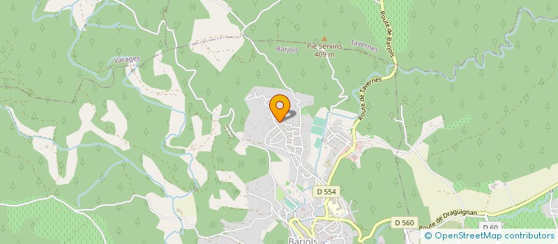 localisation de l'entreprise EKINOXXE  BARJOLS