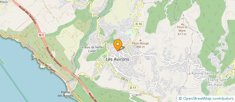 localisation de l'entreprise EKIP' AGRI 974  L ETANG SALE