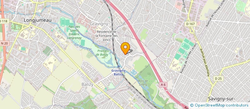 localisation de l'entreprise EKIP MAG à LONGJUMEAU