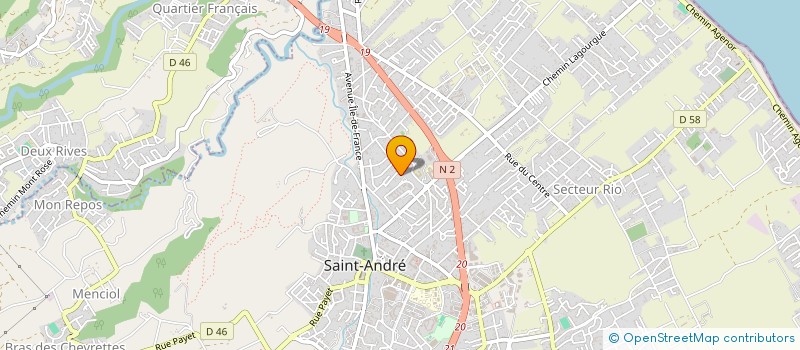 localisation de l'entreprise EKIPA SOLIDA  SAINT-ANDRE