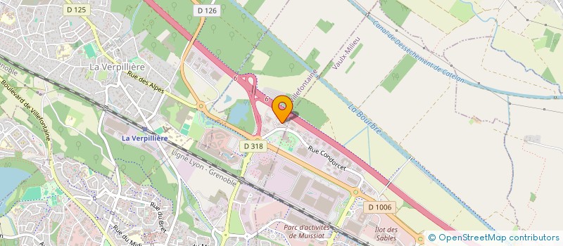 localisation de l'entreprise EKIPAGE  VILLEFONTAINE