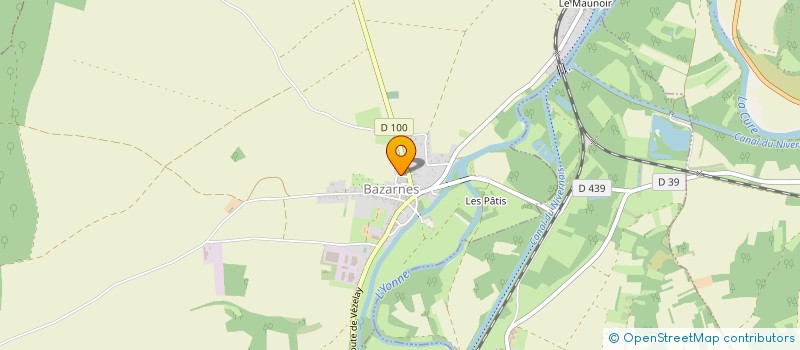 localisation de l'entreprise EKIPINOX  BAZARNES