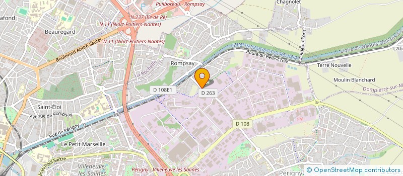 localisation de l'entreprise EKIPLUS à PERIGNY