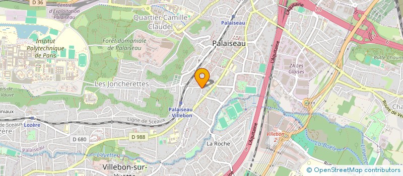 localisation de l'entreprise EKIS DECO à PALAISEAU