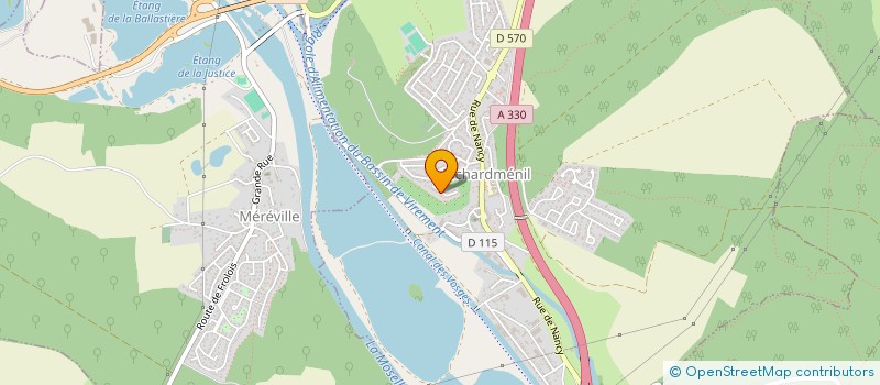 localisation de l'entreprise EKIT ACTION  RICHARDMENIL