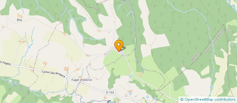 localisation de l'entreprise EKITEKO  OLORON-SAINTE-MARIE