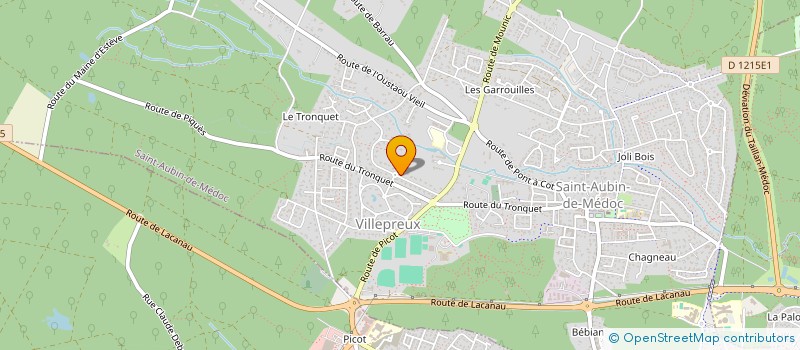 localisation de l'entreprise EKIVIA  SAINT-AUBIN-DE-MEDOC