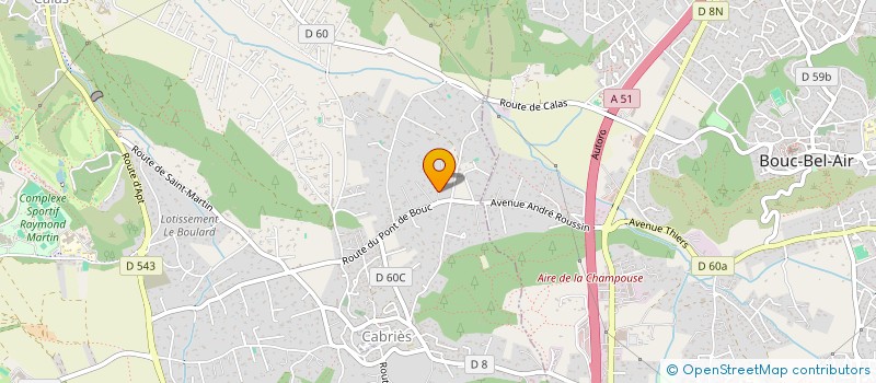 localisation de l'entreprise EKKIMA  CABRIES