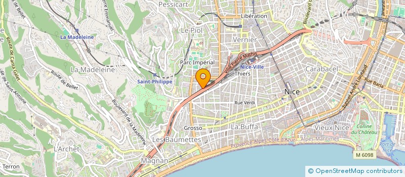 localisation de l'entreprise EKKLESIA à NICE