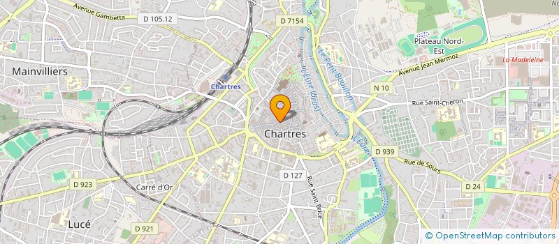 localisation de l'entreprise EKKLESIA FC à CHARTRES