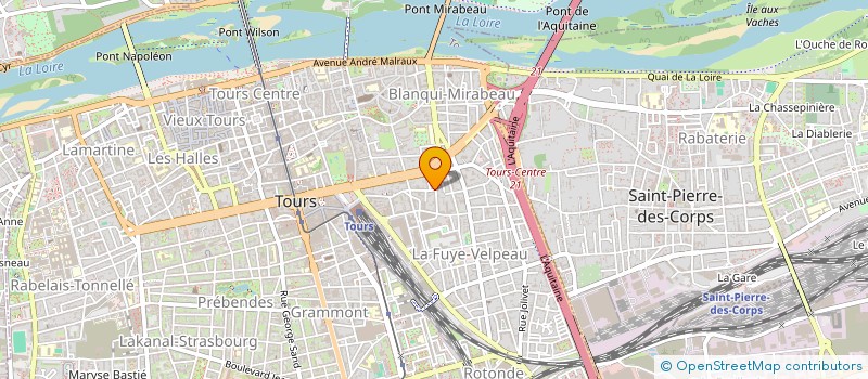 localisation de l'entreprise EKKLO à TOURS
