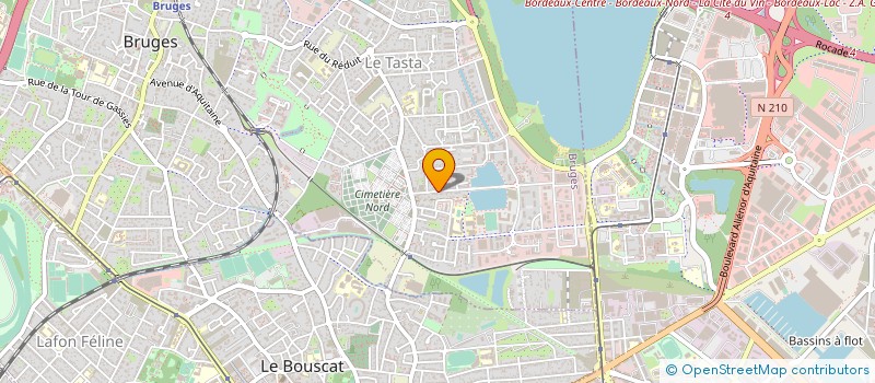 localisation de l'entreprise EKKO  BRUGES