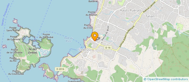 localisation de l'entreprise EKKO DIFFUSION à SIX-FOURS-LES-PLAGES