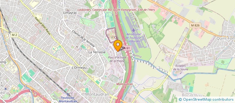 localisation de l'entreprise EKKOIA à TOULOUSE