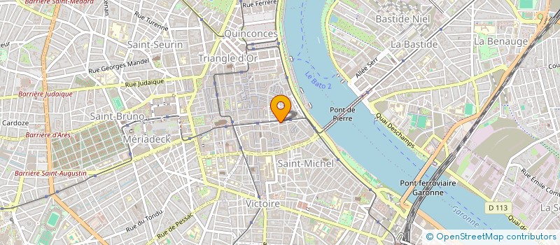 localisation de l'entreprise EKKOUT  BORDEAUX