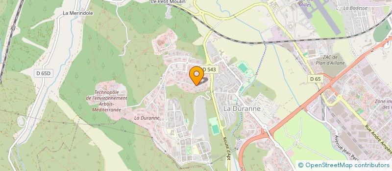 localisation de l'entreprise EKKYO  AIX-EN-PROVENCE