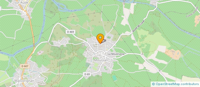 localisation de l'entreprise EKL BATIMENT à MOUSSAN