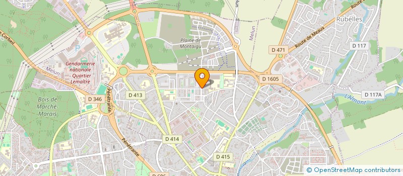 localisation de l'entreprise EKLAIR à MELUN